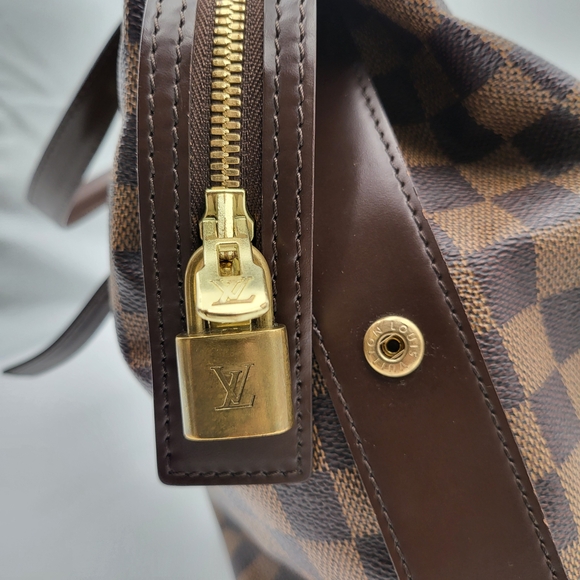 Louis Vuitton Chelsea Damier Ebene Canvas Tote Shoulder Bag..Authentic..!!! - Picture 7 of 16